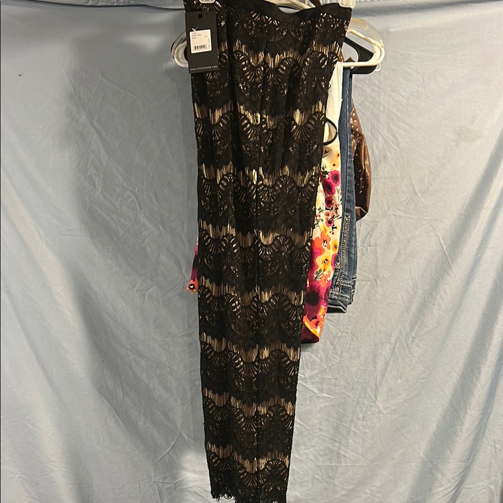 Elegant Black Lace Jumpsuit